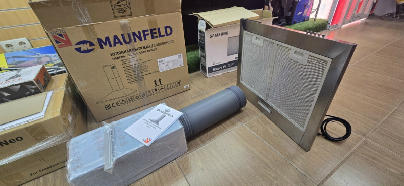 кухонная вытяжка Maunfeld CORK 60 INOX