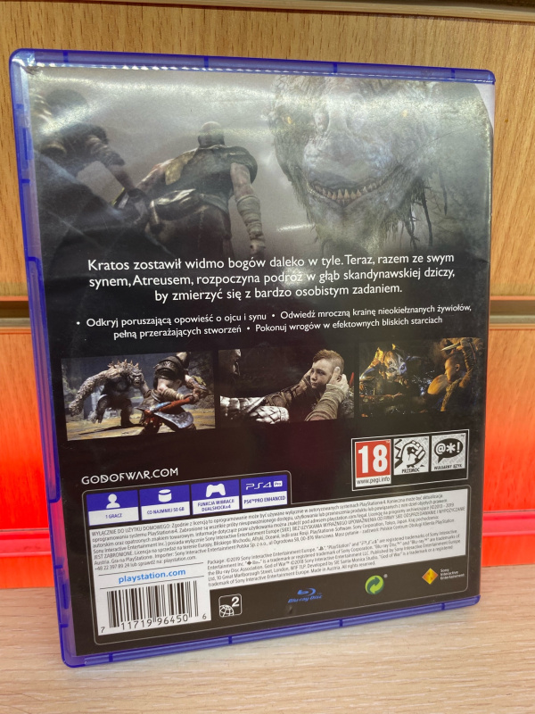 Игра Sony PS 4 GOD OF WAR