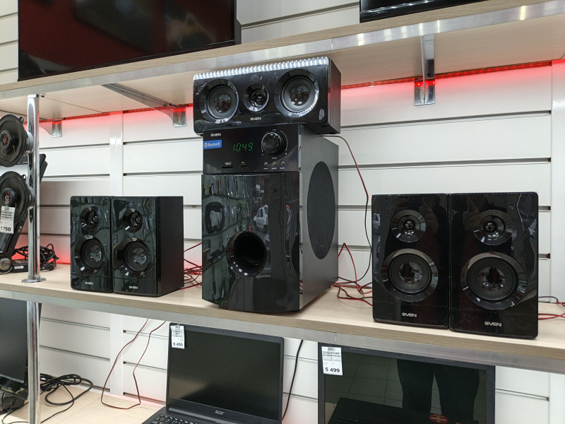 Колонки Акустическая система Sven HT-210 5.1