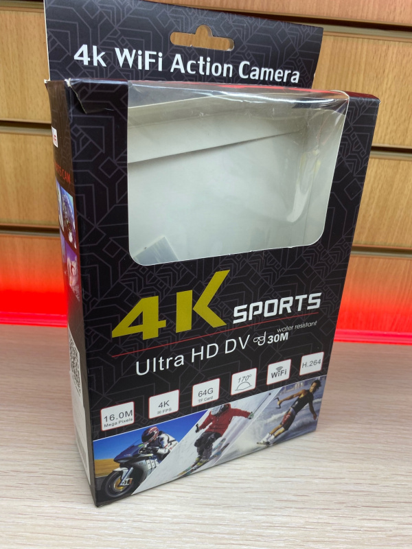 Видеокамера 4K SPORTS  ULTRA HD DV