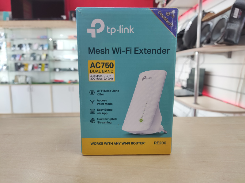 Роутер TP-Link RE200 Усилитель сигнала WI-FI