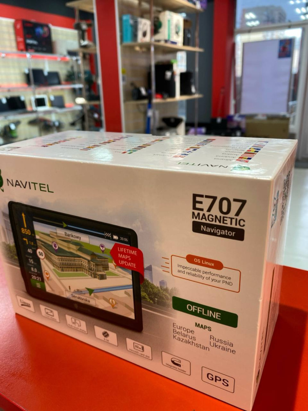 Авто аксессуар Авторегистратор Navitel E707 Magnetic