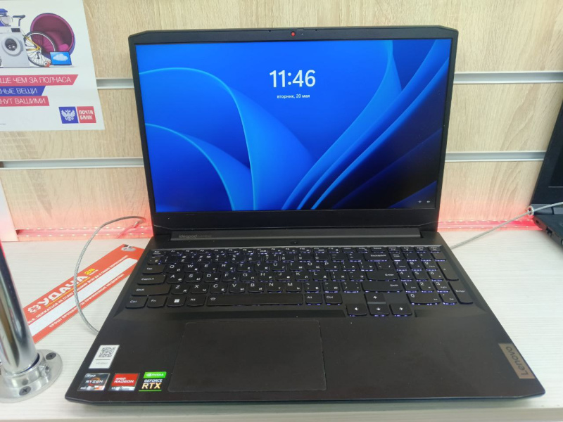 Ноутбук Lenovo ideapad gaming 3 15ach 6