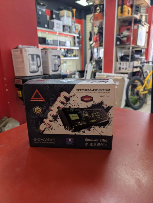 Автомагнитола AURA tools storm 866dsp