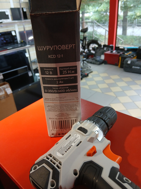 Шуруповерт KRONS KCD 12-1