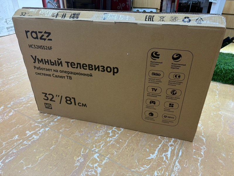 Телевизор Razz H32FSS24F