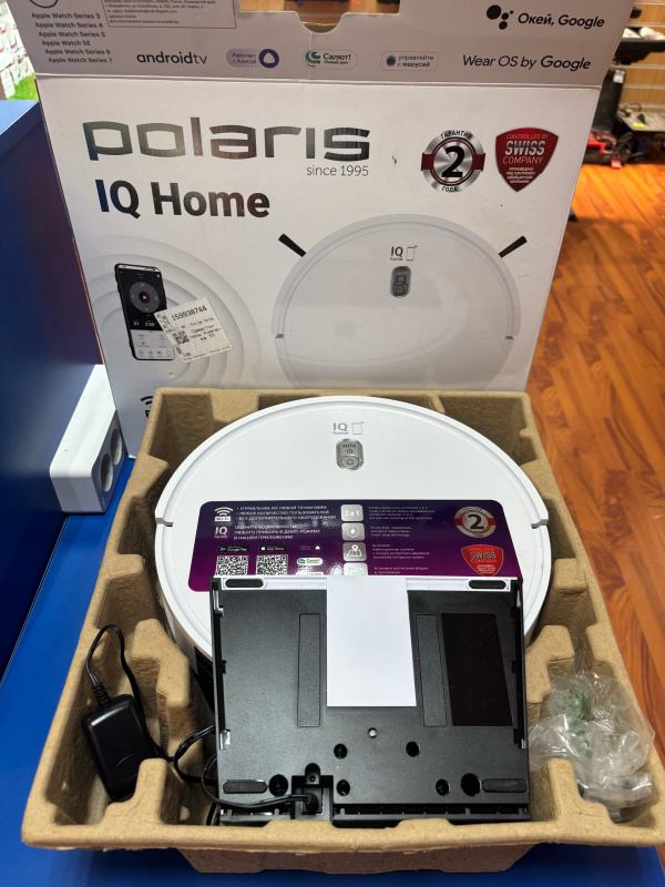 Пылесос Polaris PVCR 3600 WIFI IQ HOME