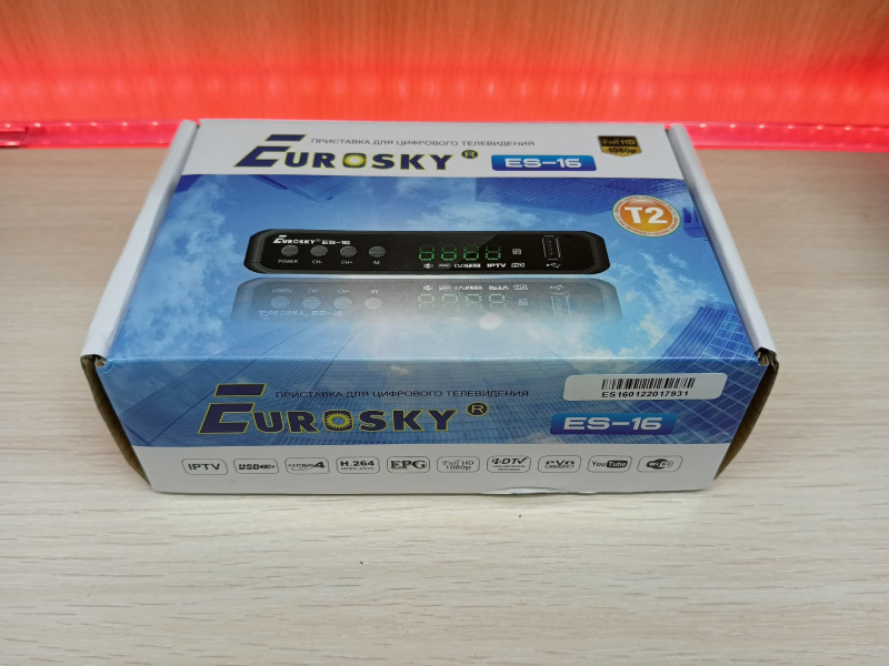 T2 ПРИСТАВКА  EUROSKY  ES-16