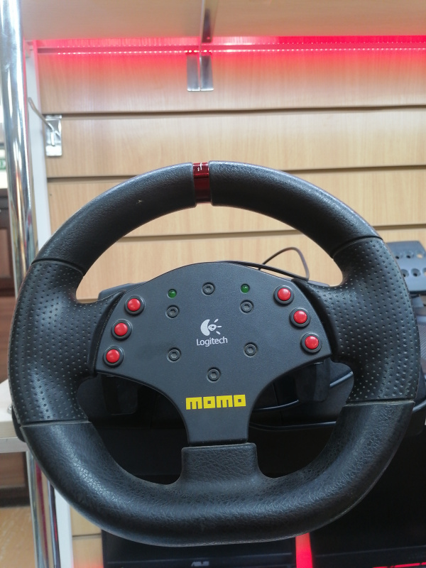 ИГРОВОЙ РУЛЬ  Moma С ПЕДАЛЯМИ