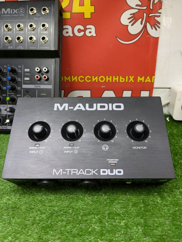 Звуковая карта M-Audio m-track duo