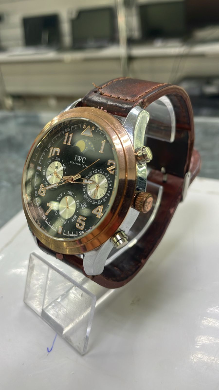 Часы наручные ЧАСЫ IWC Часы IWC STAINLESS STEEL BACK WATER RESISTANT SCHA