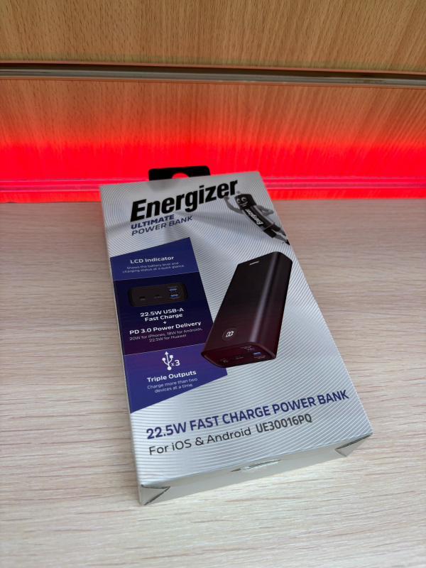 Внешний аккумулятор Energizer UE30016PQ  30 000