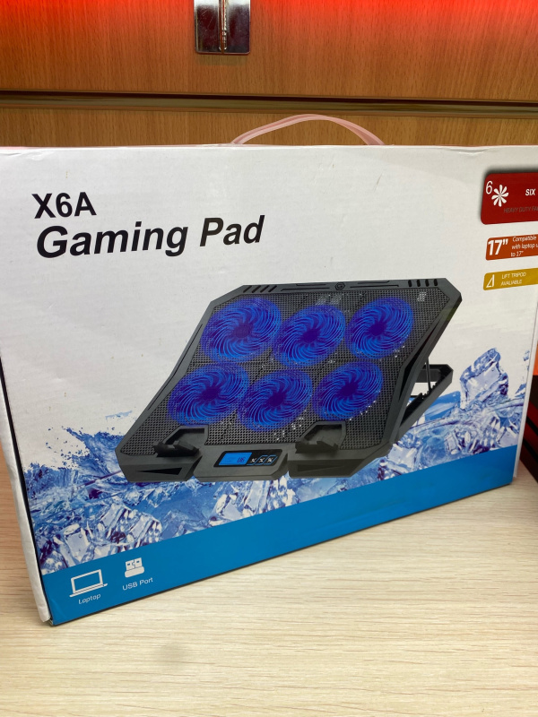 Охлаждающая подставка под ноутбук Gaming Pad  X6A