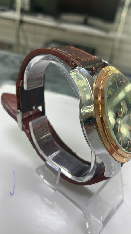 Часы наручные ЧАСЫ IWC Часы IWC STAINLESS STEEL BACK WATER RESISTANT SCHA