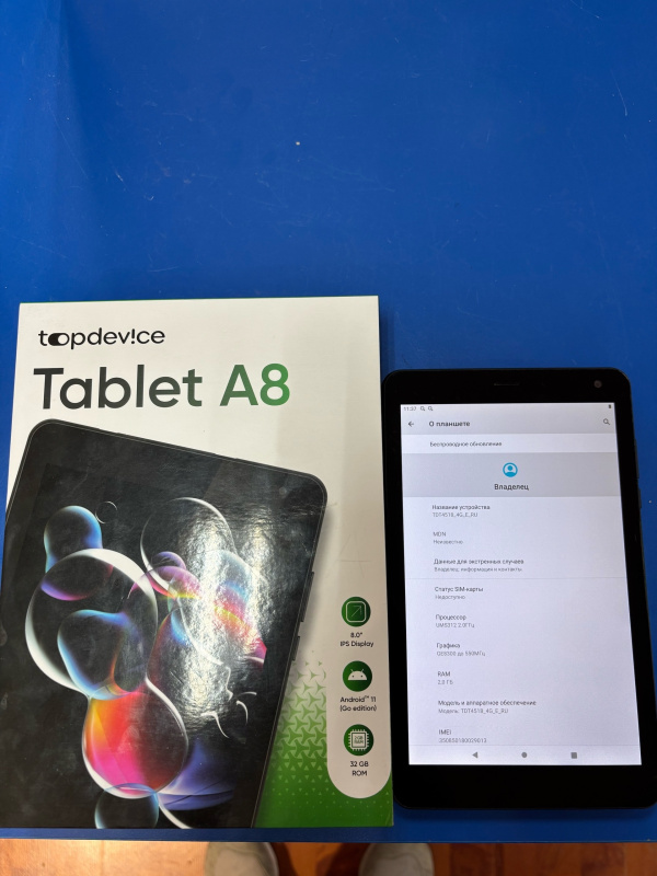 Планшет Topdevice Tablet A8